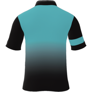 Womens Teal Player Standard Polo - Off The Rail Apparel