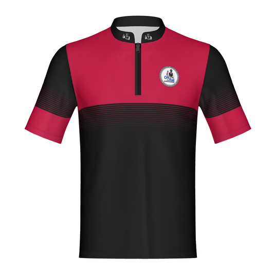 Half Tone Red/Black Fade Performance Polo- Non Customizable