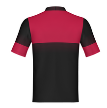 Load image into Gallery viewer, Half Tone Red/Black Fade Performance Polo- Non Customizable