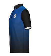 Load image into Gallery viewer, Blue/Black Watermark Performance Polo- Non Customizable