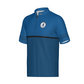 Two Tone Blue Performance Polo- Non Customizable