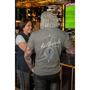 Billiard's Club White Ink T-shirt - Off The Rail Apparel