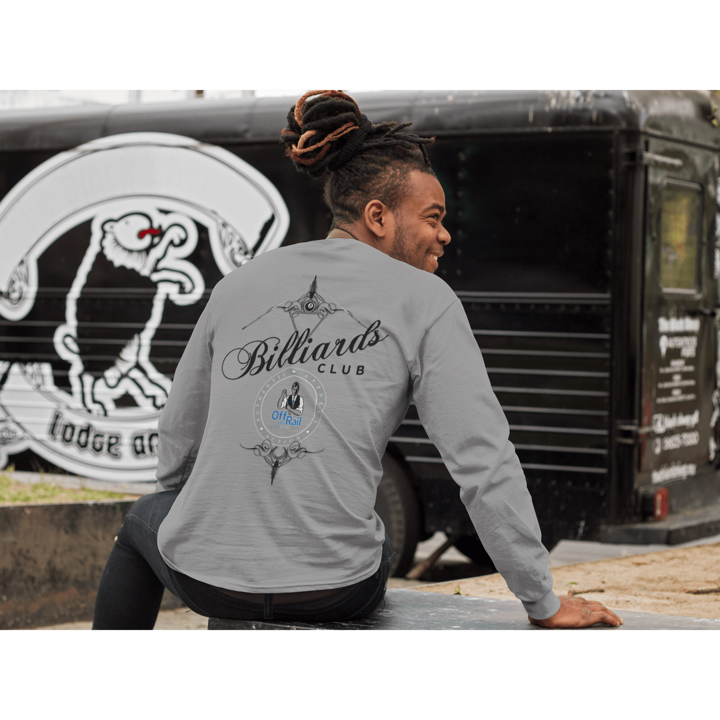 Billiard's Club Black Ink Long Sleeve - Off The Rail Apparel