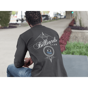 Billiard's Club White Ink Long Sleeve - Off The Rail Apparel