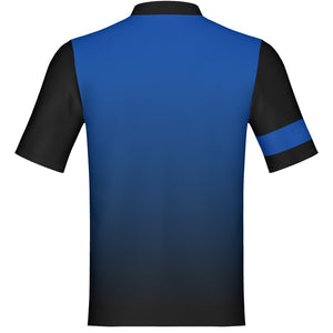 Blue/Black Fade Performance Collar-Customizeable