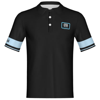 Straight eye Solid Color Standard Button-up mockup Mens